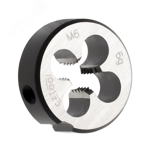 Изображение товара Плашка М6х1,0 115CrV3 DIN22568 6g 20х7мм (шт)