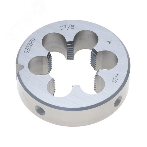 Изображение товара "Плашка трубная G 7/8""-14 HSS DIN24231A 65x18мм " (шт)