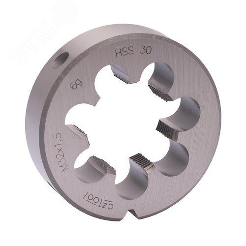Изображение товара Плашка М32х1,5 HSS DIN22568 6g 65х18мм (шт)