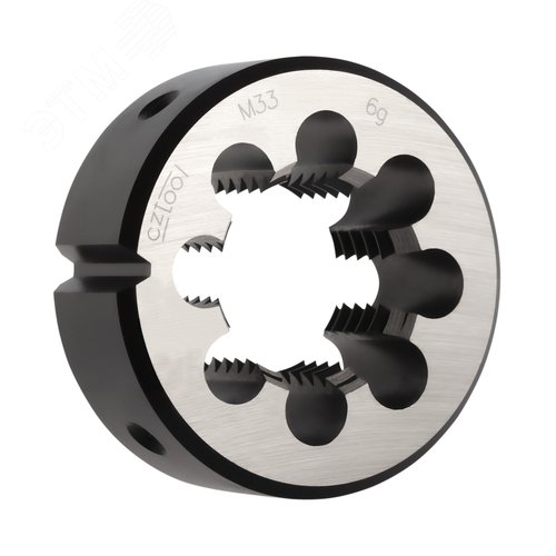 Изображение товара Плашка М33х3,5 115CrV3 DIN22568 6g 65х25мм (шт)