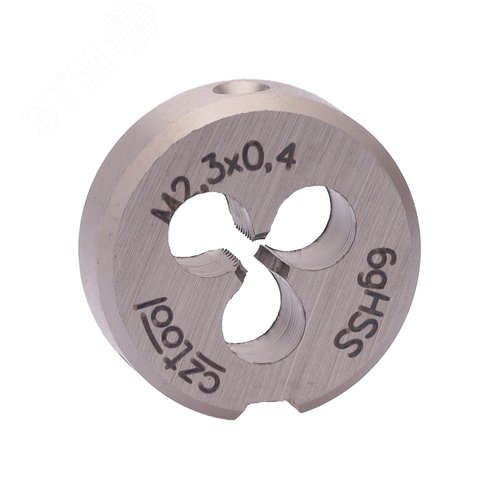 Изображение товара Плашка М2,3х0,4 HSS DIN22568 6g 16х5мм (шт)