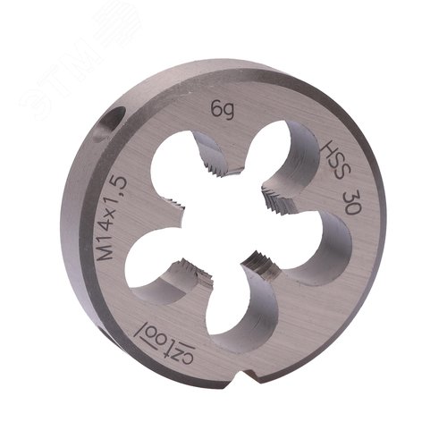 Изображение товара Плашка М14х1,5 HSS DIN22568 6g 38х10мм (шт)