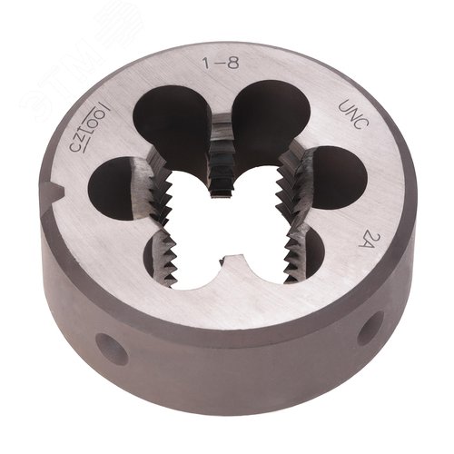 Изображение товара "Плашка дюймовая UNC 1,0""-8 115CrV3 DIN22568 2A 55x22мм " (шт)