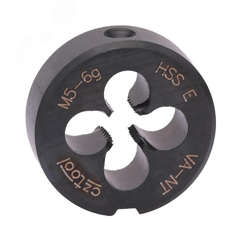 Изображение товара Плашка М5х0,8 HSSE-VA-NT DIN22568 6g 20х7мм (шт)