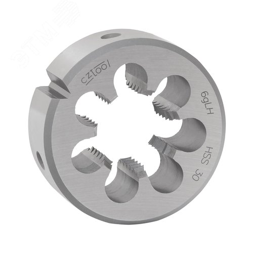 Изображение товара Плашка левая М30х3,5 HSS DIN22568 6g 65х25мм (шт)