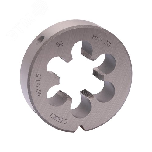Изображение товара Плашка М27х1,5 HSS DIN22568 6g 65х18мм (шт)