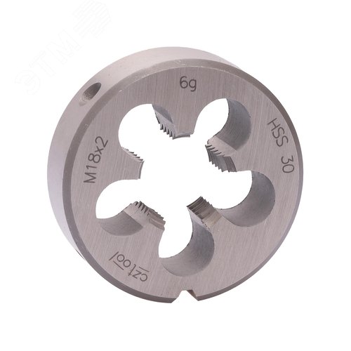 Изображение товара Плашка М18х2,0 HSS DIN22568 6g 45х14мм (шт)