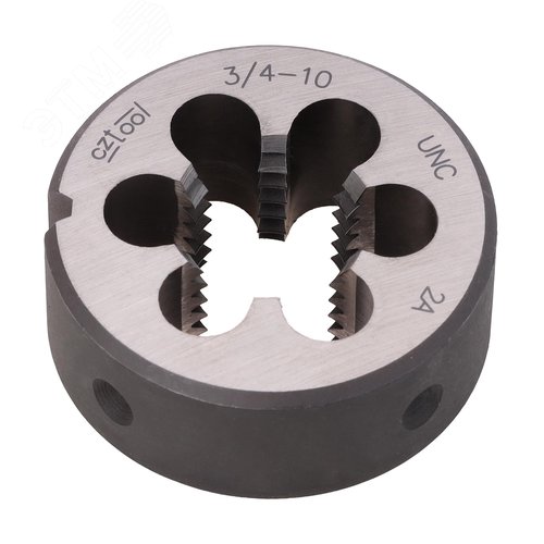 Изображение товара "Плашка дюймовая UNC 3/4""-10 115CrV3 DIN22568 2A 45x18мм " (шт)