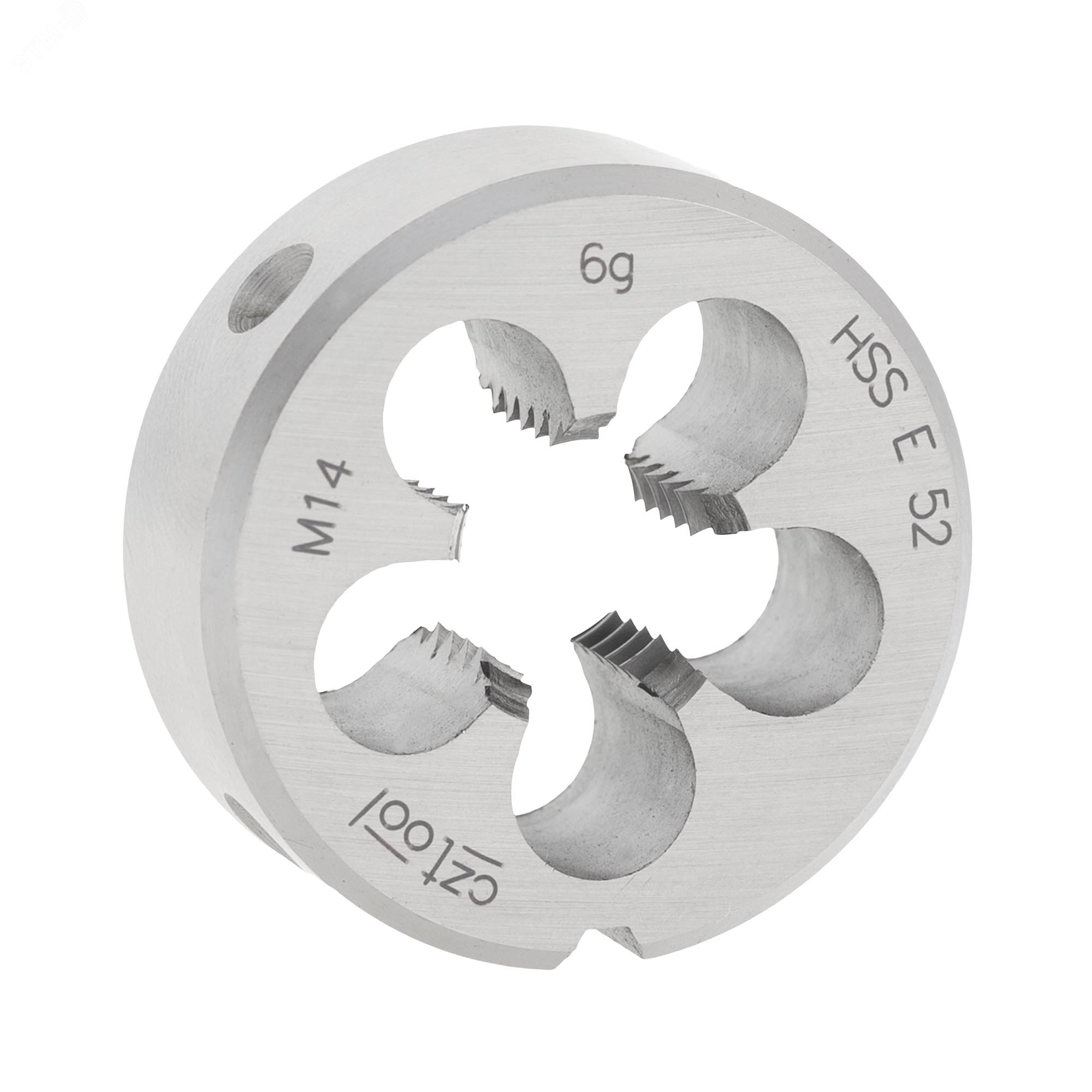 Изображение товара Плашка М14х2,0 HSSE DIN22568 6g 38х14мм (шт)