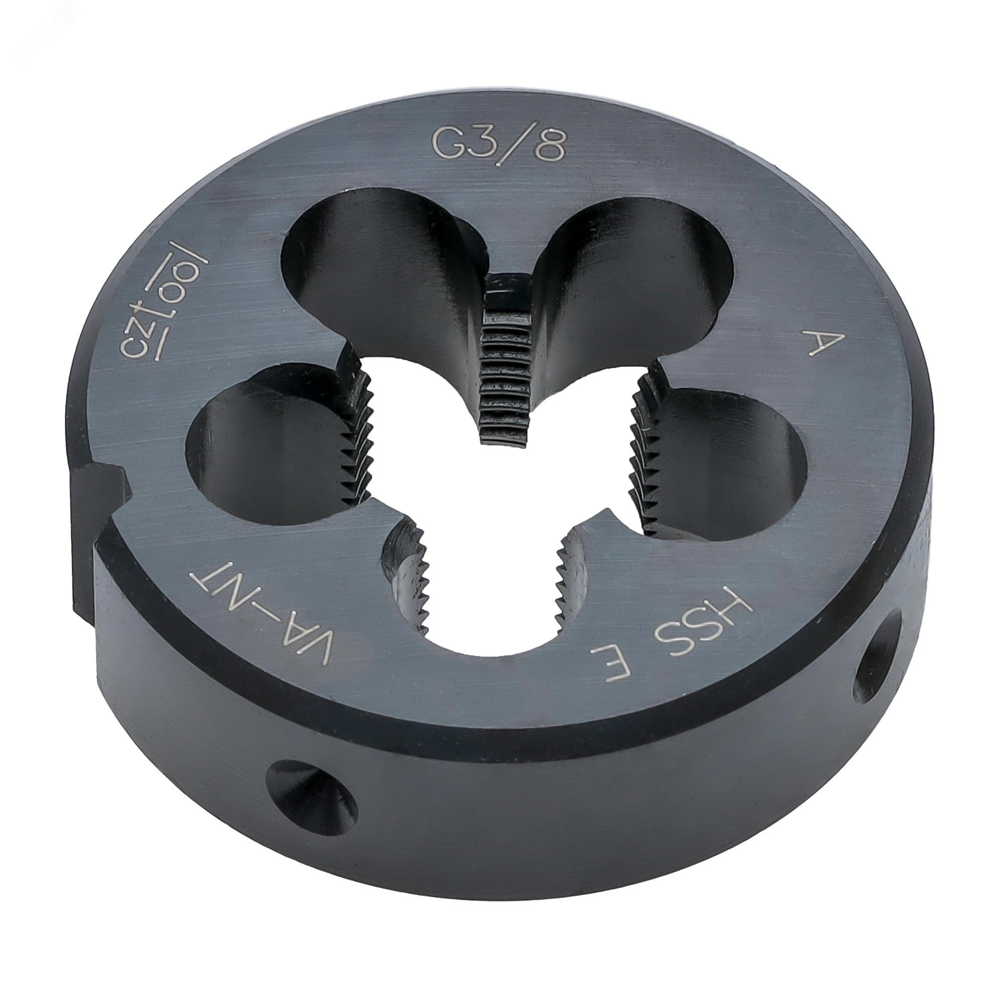 Изображение товара Плашка трубная G 3/8-19 HSSE-VA-NT DIN24231A 45x14мм для нарезания резьбы