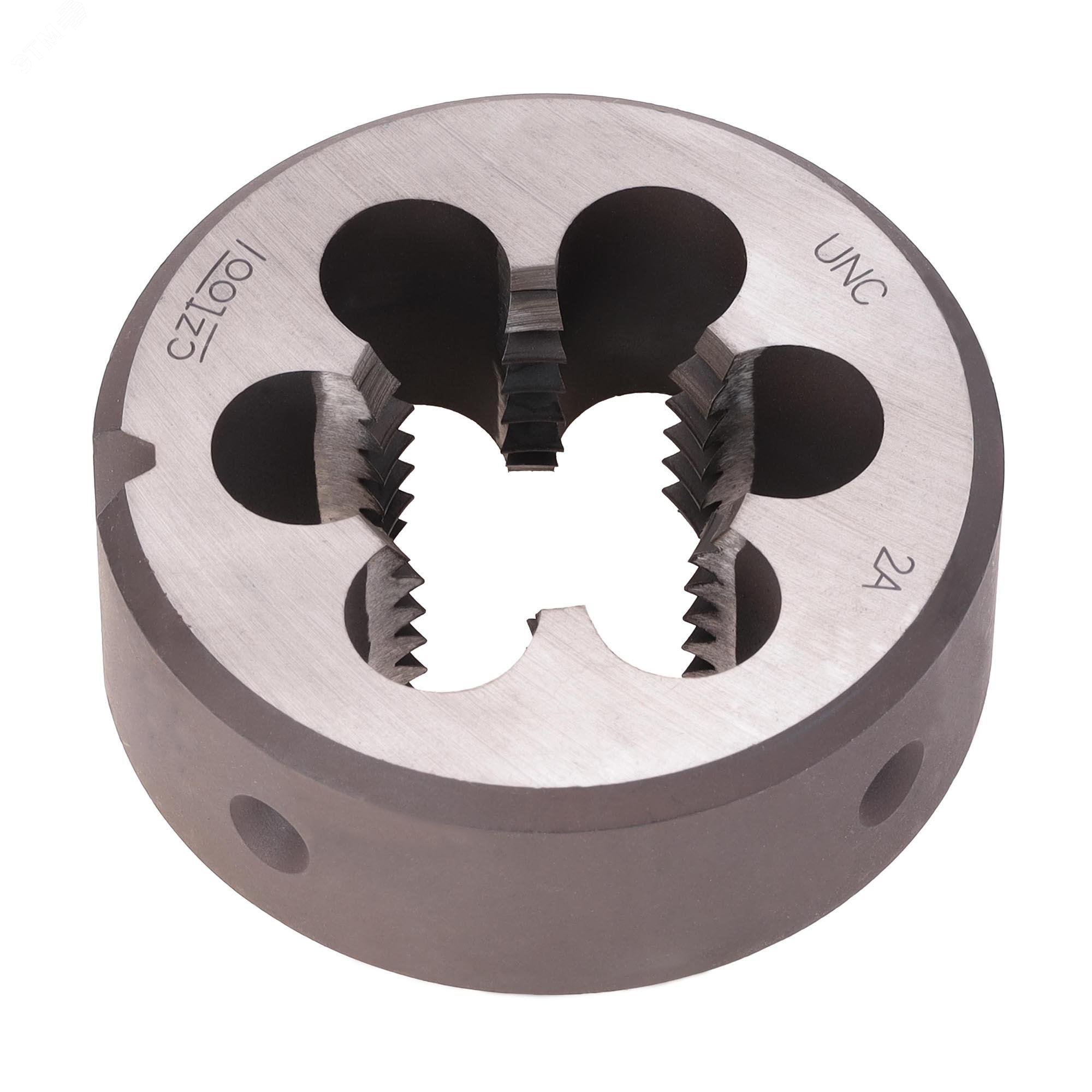 Изображение товара Плашка дюймовая UNC 5/16 115CrV3 DIN22568 2A 25x9мм ручная