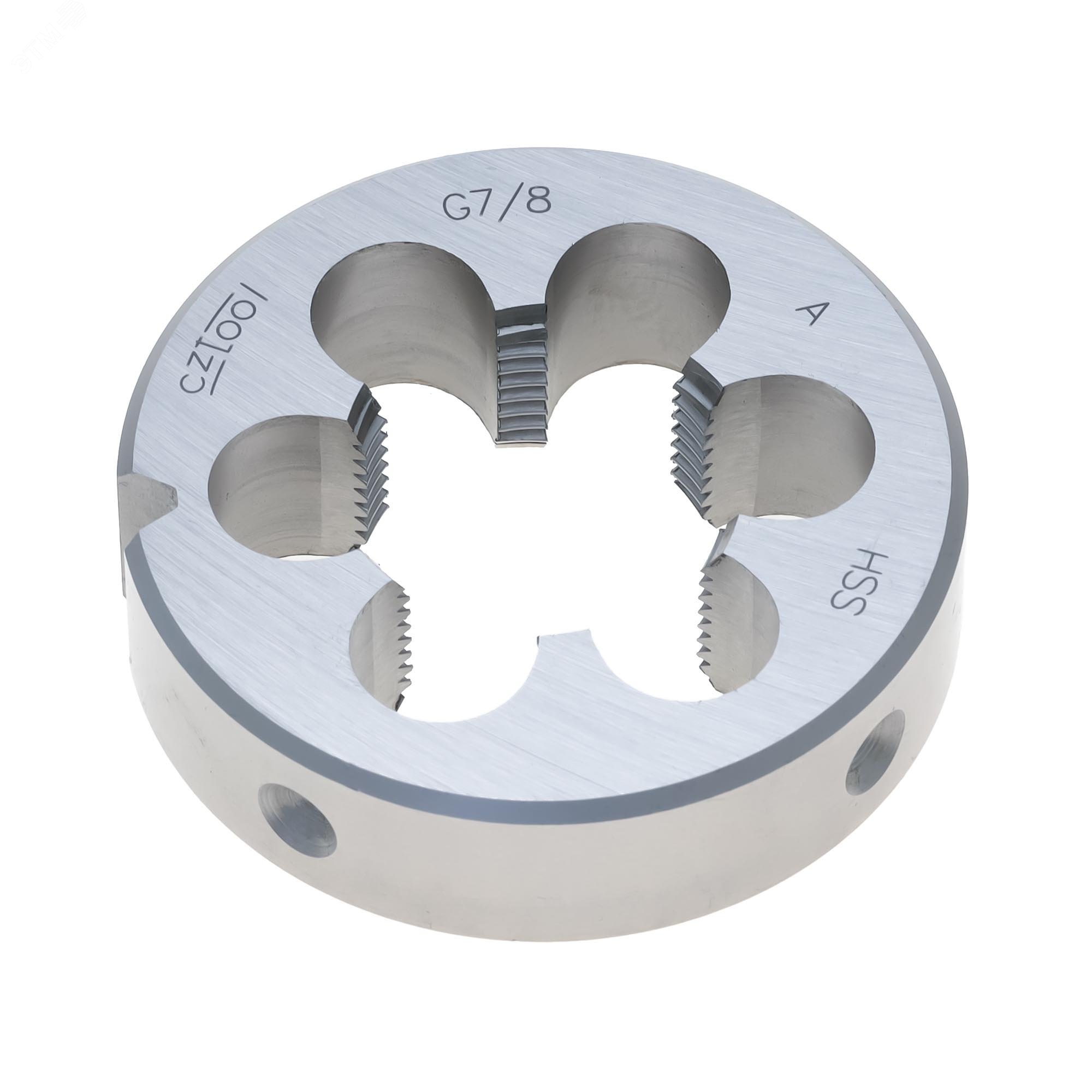 Изображение товара Плашка трубная G 7/8"-14 HSS DIN24231A 65x18мм профессиональный инструмент