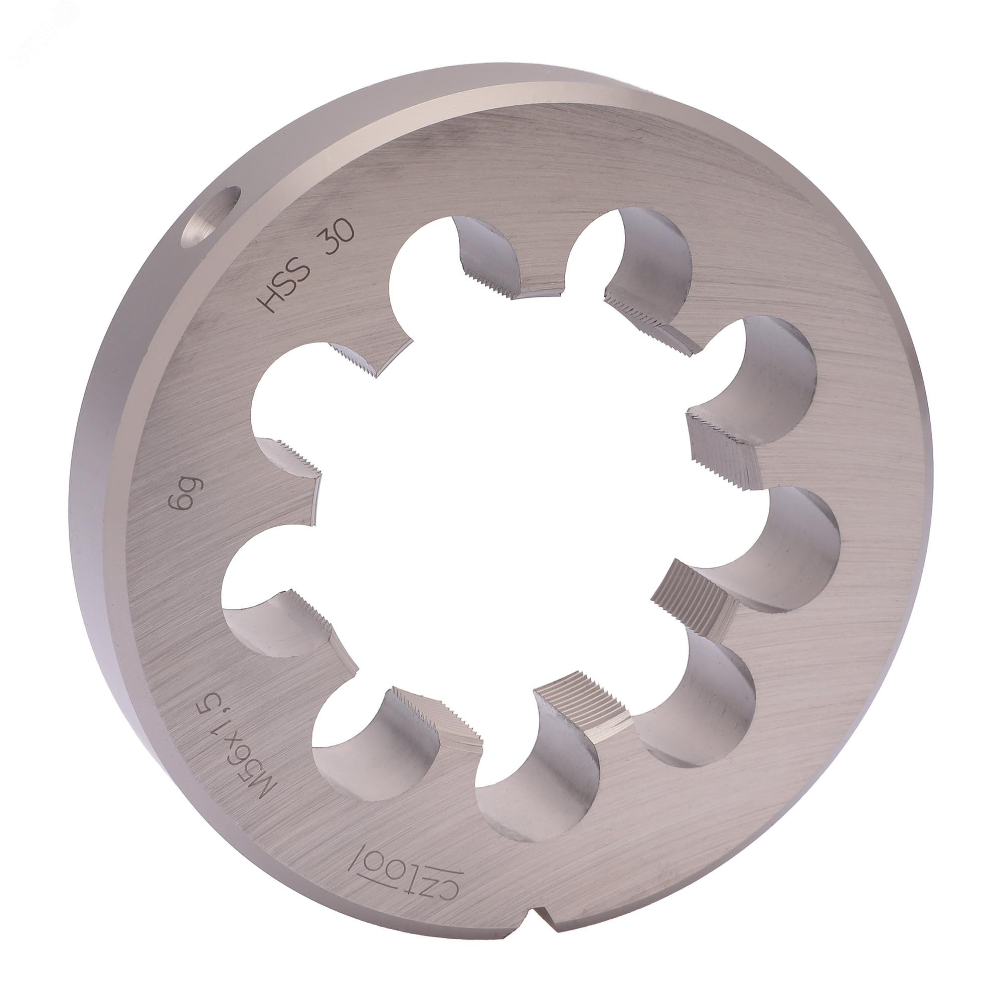 Изображение товара Плашка М56х1,5 HSS DIN22568 105х22мм для нарезания резьбы в металле