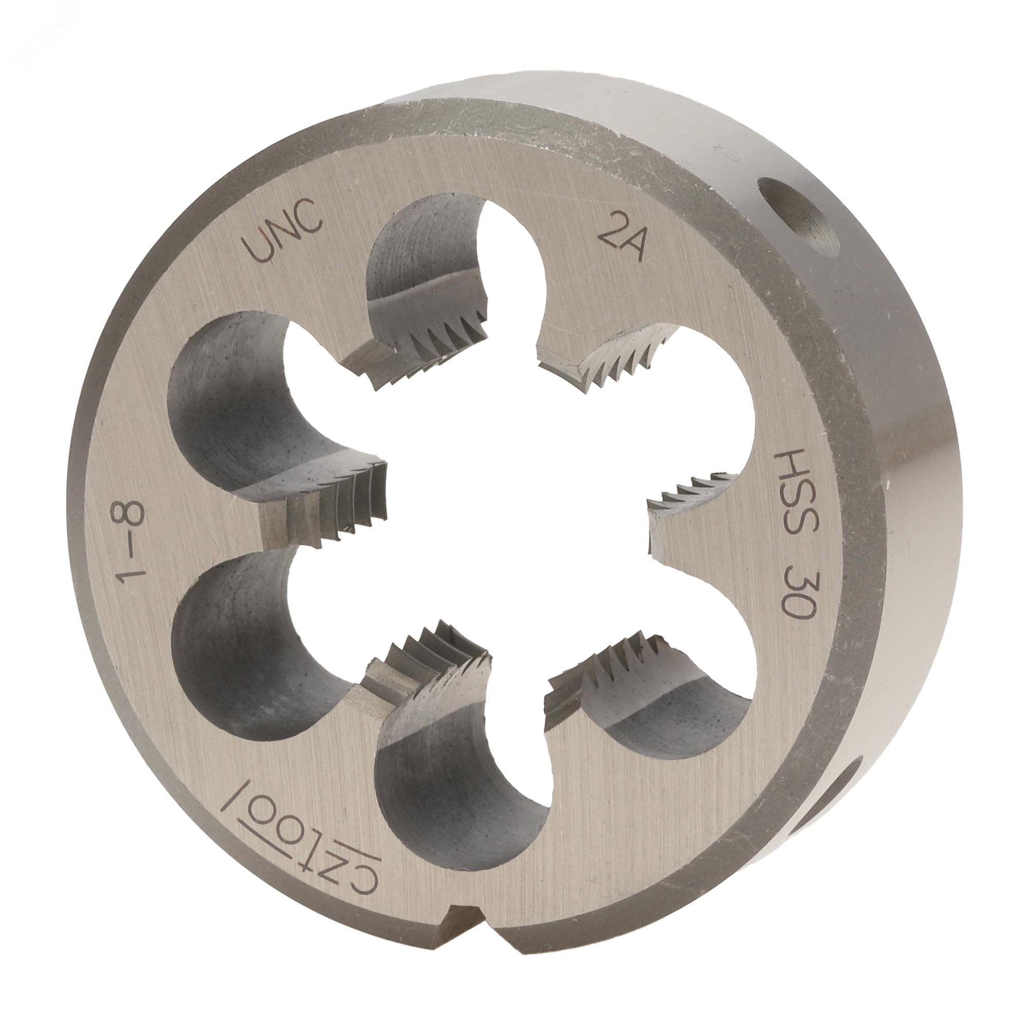 Изображение товара Плашка дюймовая UNC 1,0"-8 HSS DIN22568 55x22мм