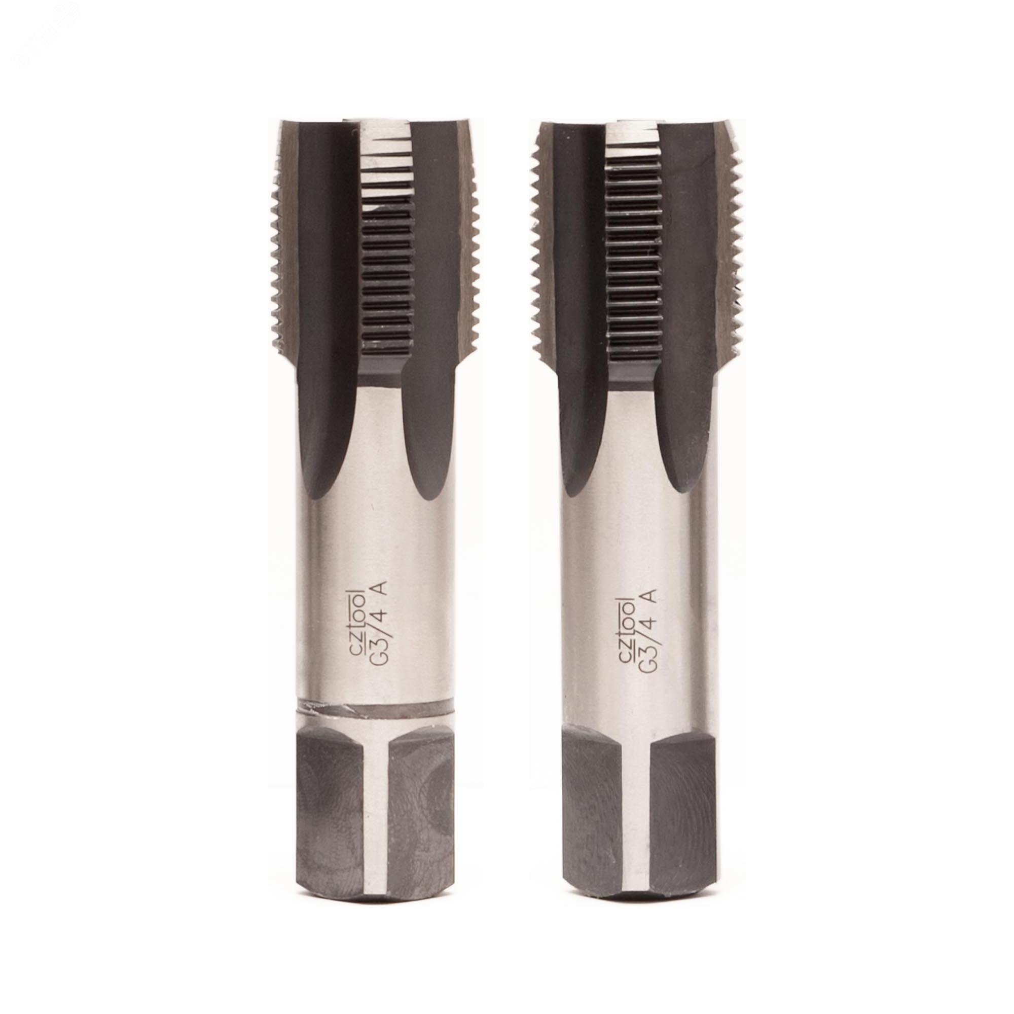 Изображение товара Набор метчиков 2шт G 3/4-14 115CrV3 (комплект)