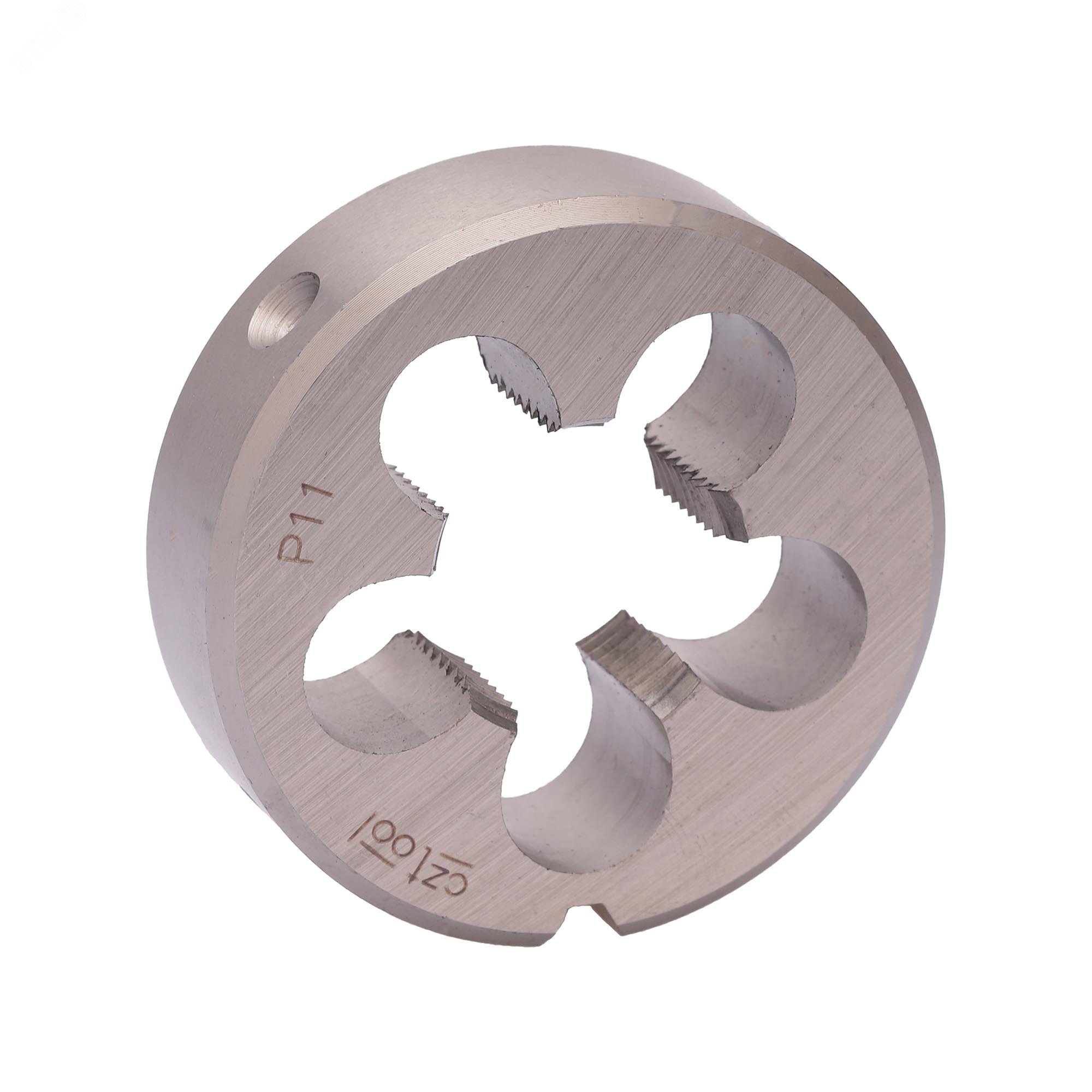 Изображение товара Плашка PG11-18 115CrV3 DINEN40430 45x14мм (шт)