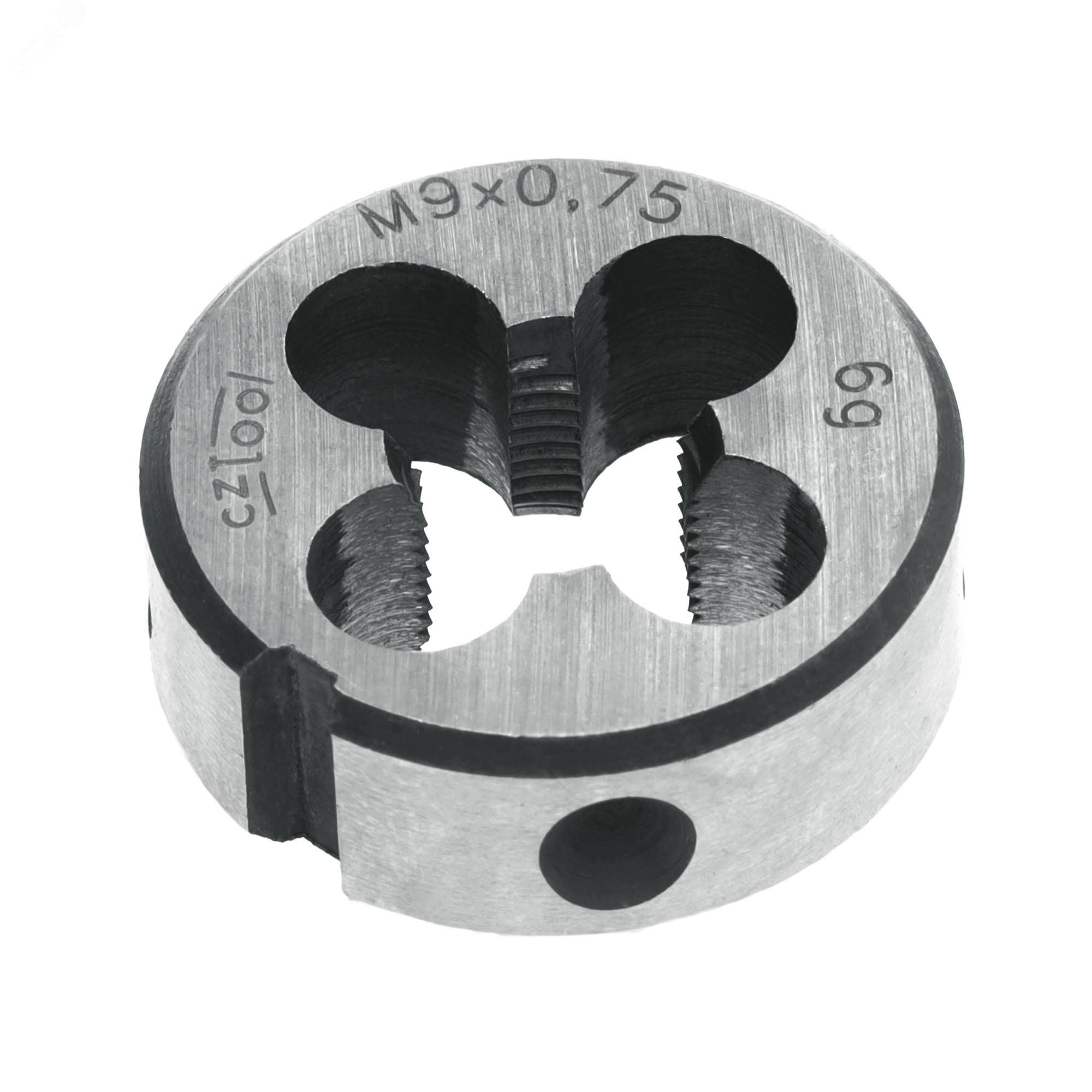 Изображение товара Плашка М9х0,75 115CrV3 DIN22568 для нарезания резьбы в металлах