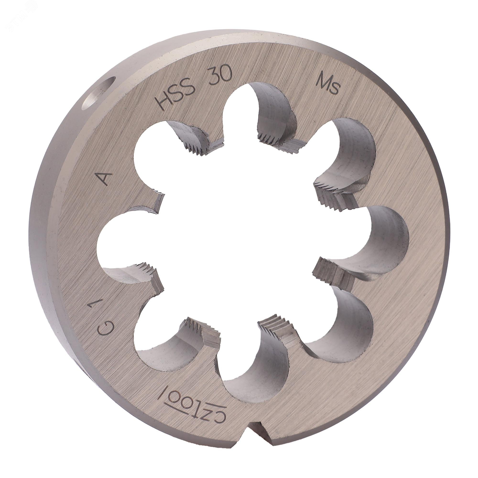 Изображение товара "Плашка трубная G 1,0""-11 HSS DIN24231A 65x18мм " (шт)