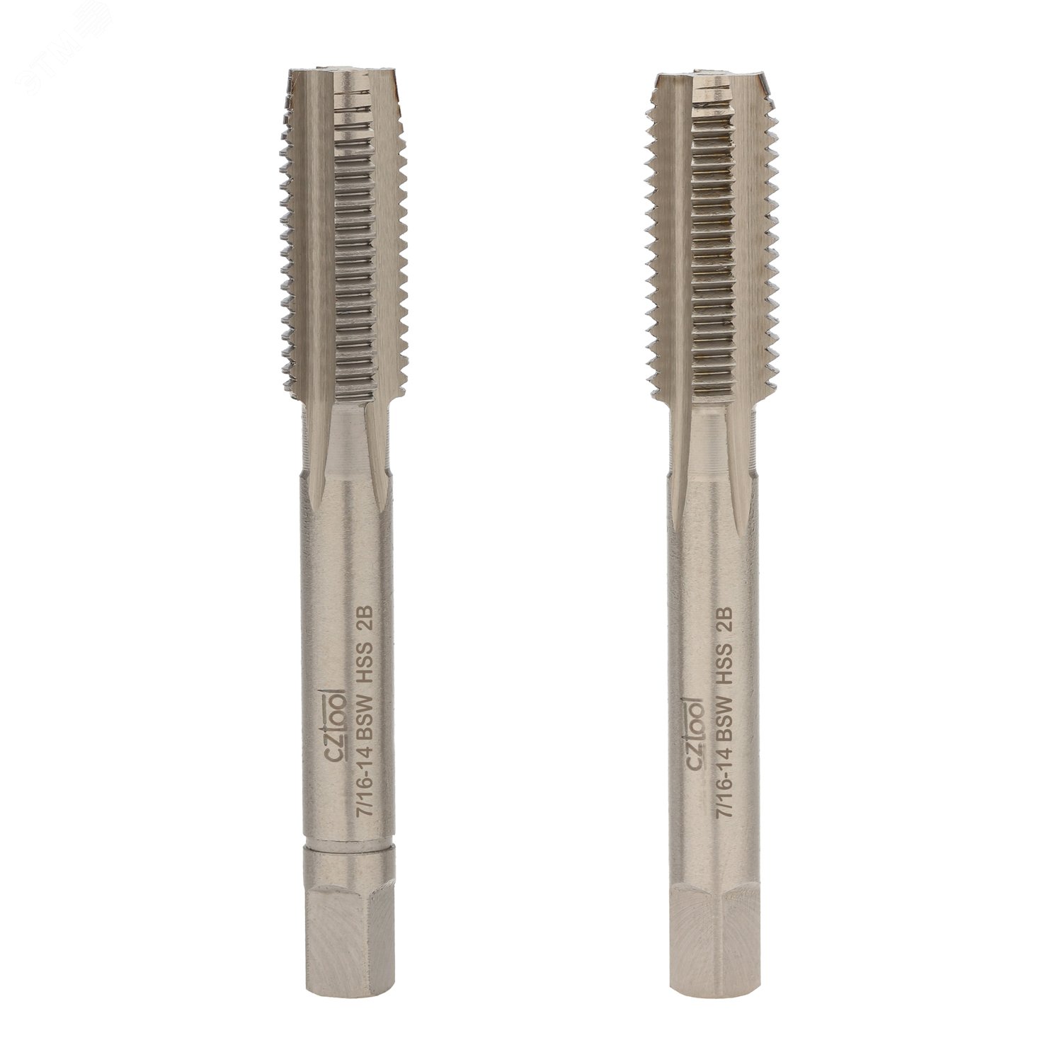 Изображение товара "Набор метчиков 2шт BSW 7/16""-14 HSS" (комплект)