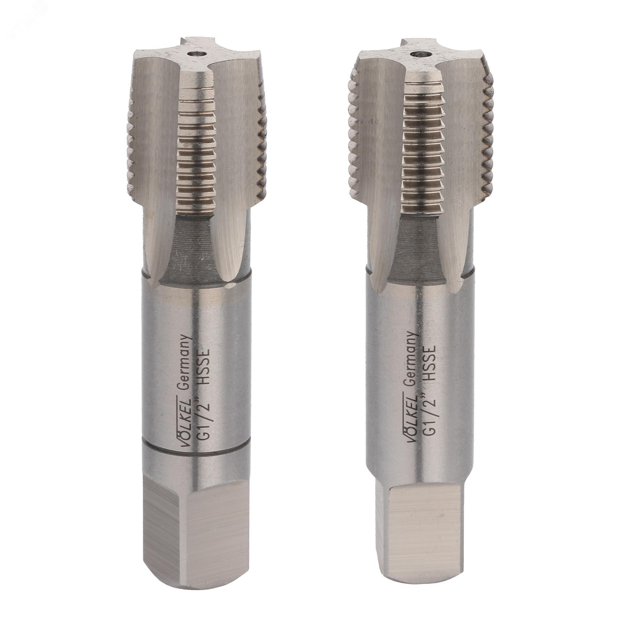 Изображение товара Набор метчиков 2шт G 1/2"-14 DIN5157 HSSE