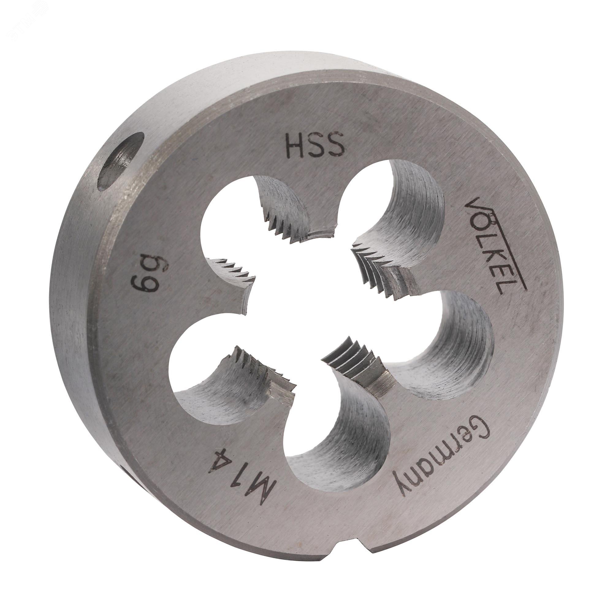 Изображение товара Плашка М14х2,0 DINEN22568 HSS 6g 38х14мм (шт)