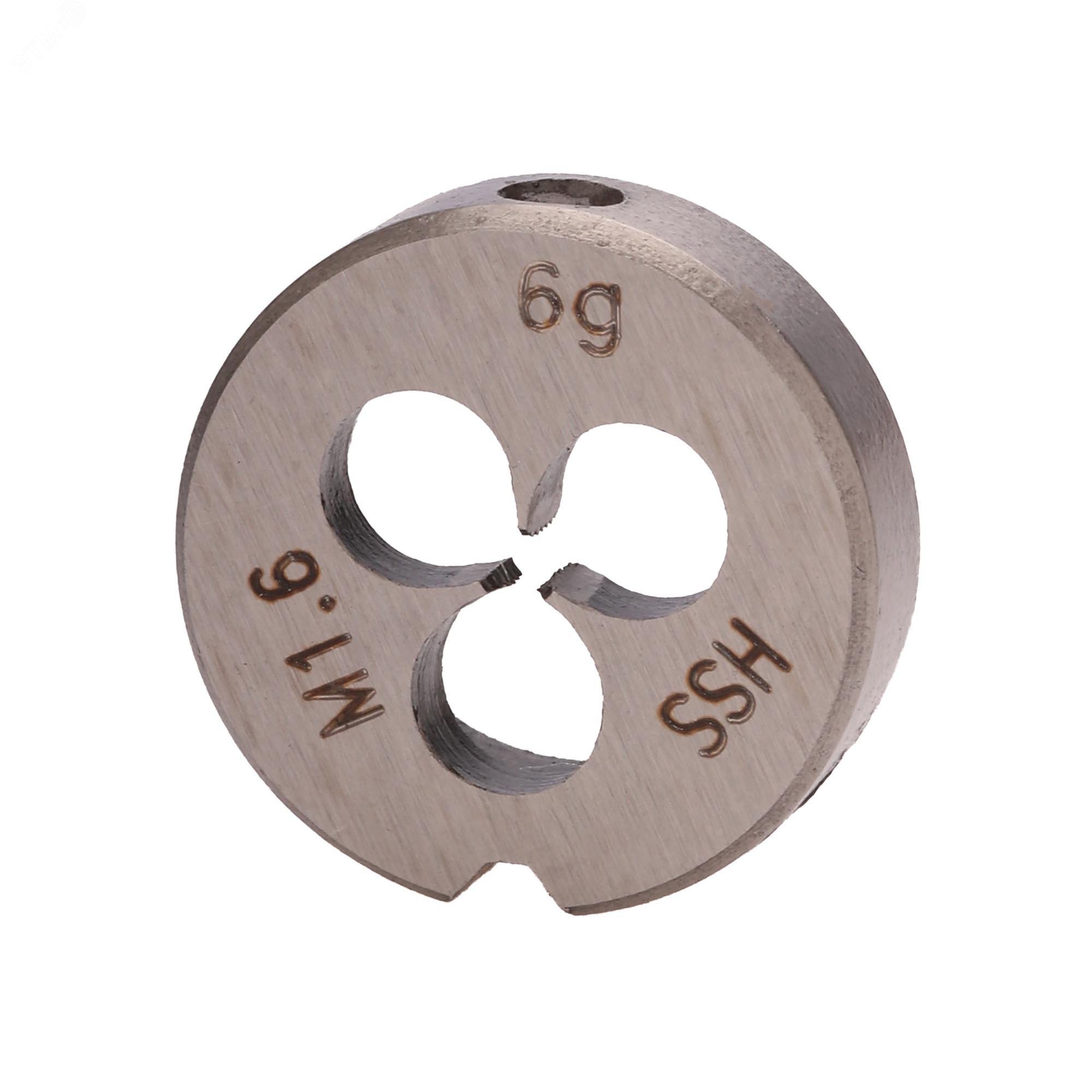 Изображение товара Плашка М1,6х0,35 HSS DIN22568 для нарезания резьбы по металлу