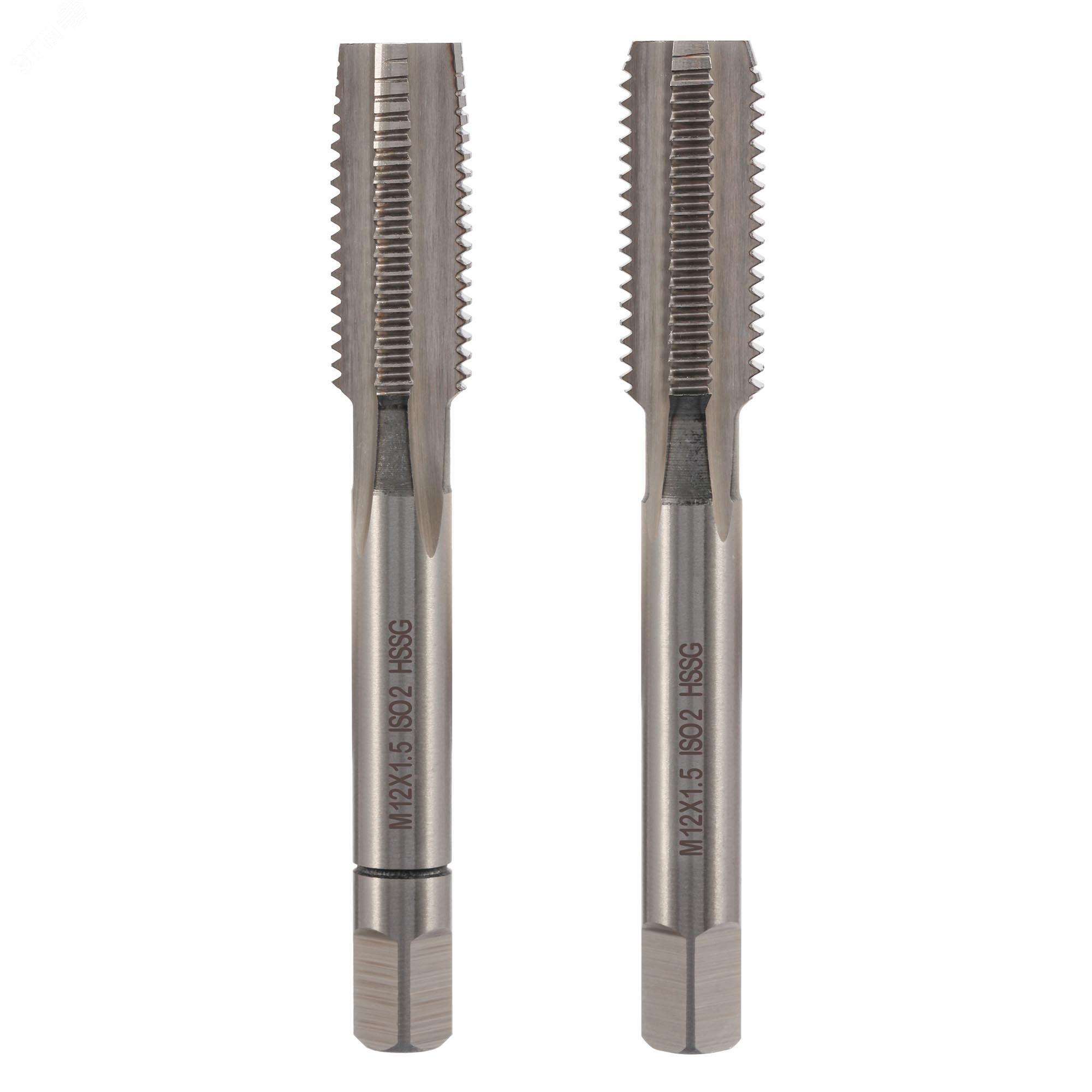 Изображение товара Набор метчиков 2шт М12х1,5 HSS-G 6h (шт)