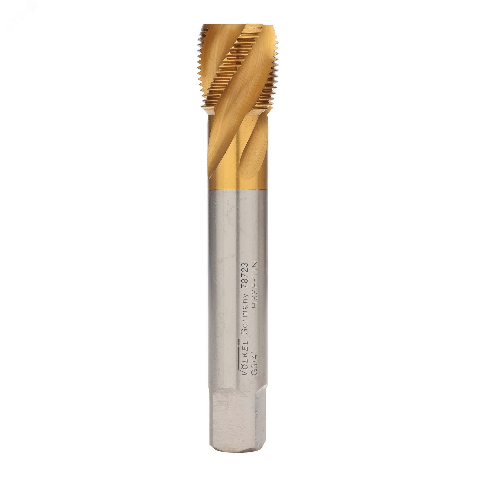 Изображение товара "Метчик винтовой машинный G 3/4""-14 DIN5156 HSSE TiN" (шт)