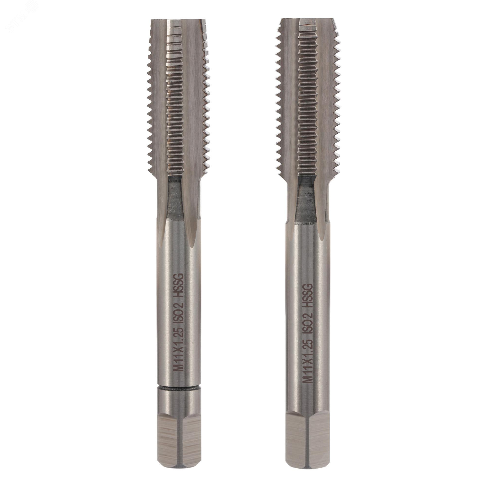 Изображение товара Набор метчиков 2шт М11х1,25 HSS-G 6h (шт)