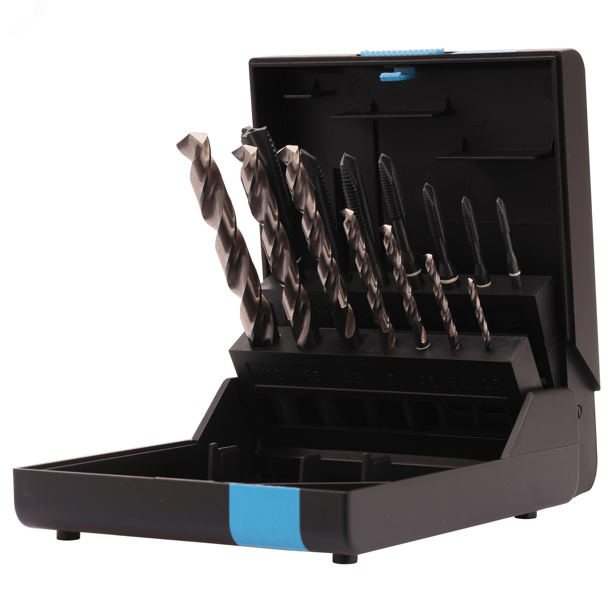 Изображение товара Набор машинных метчиков M3-M12 HSSE-VAP DIN371/376 14пр