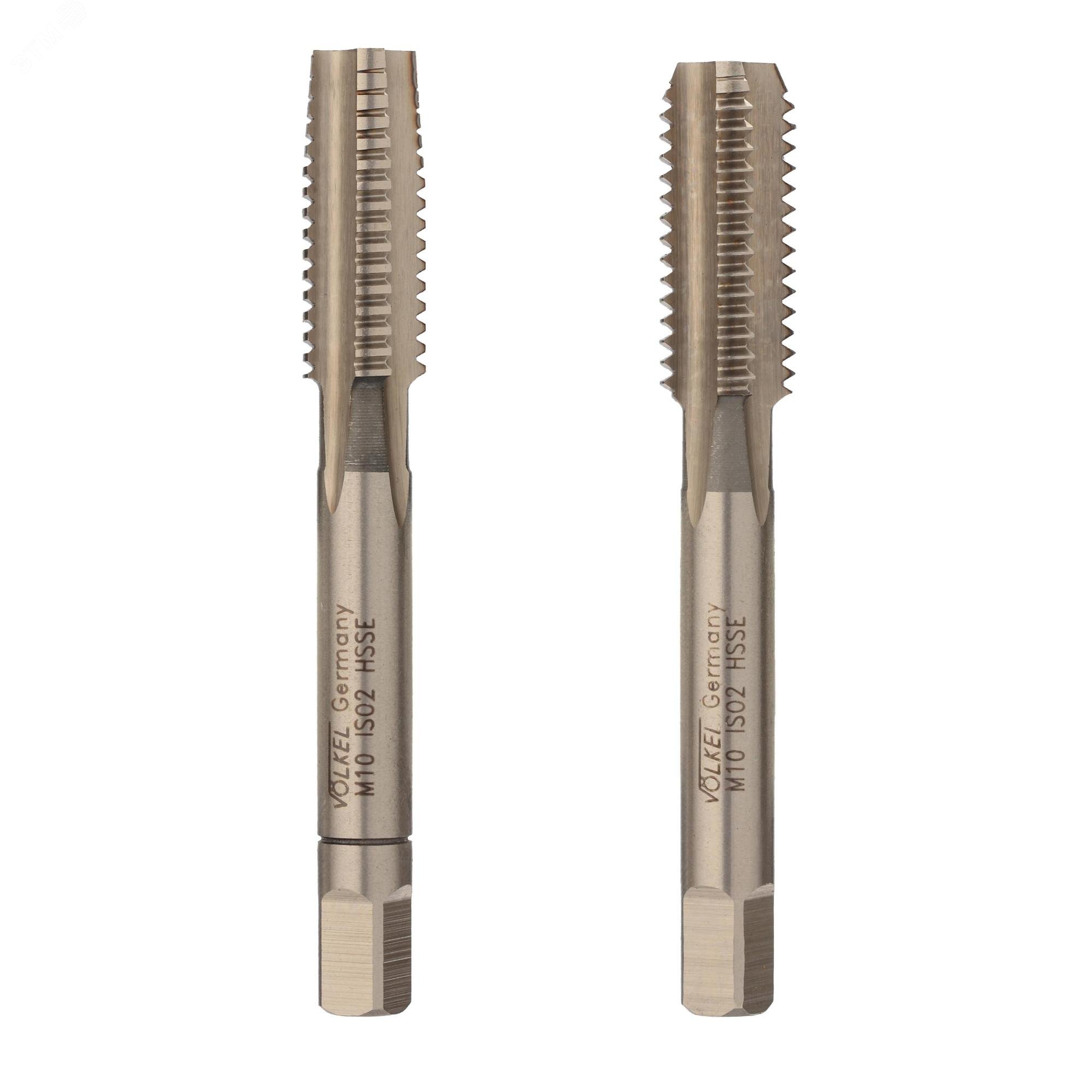 Изображение товара Набор метчиков 2шт М10х1,5 DIN352 6h HSSE (комплект)