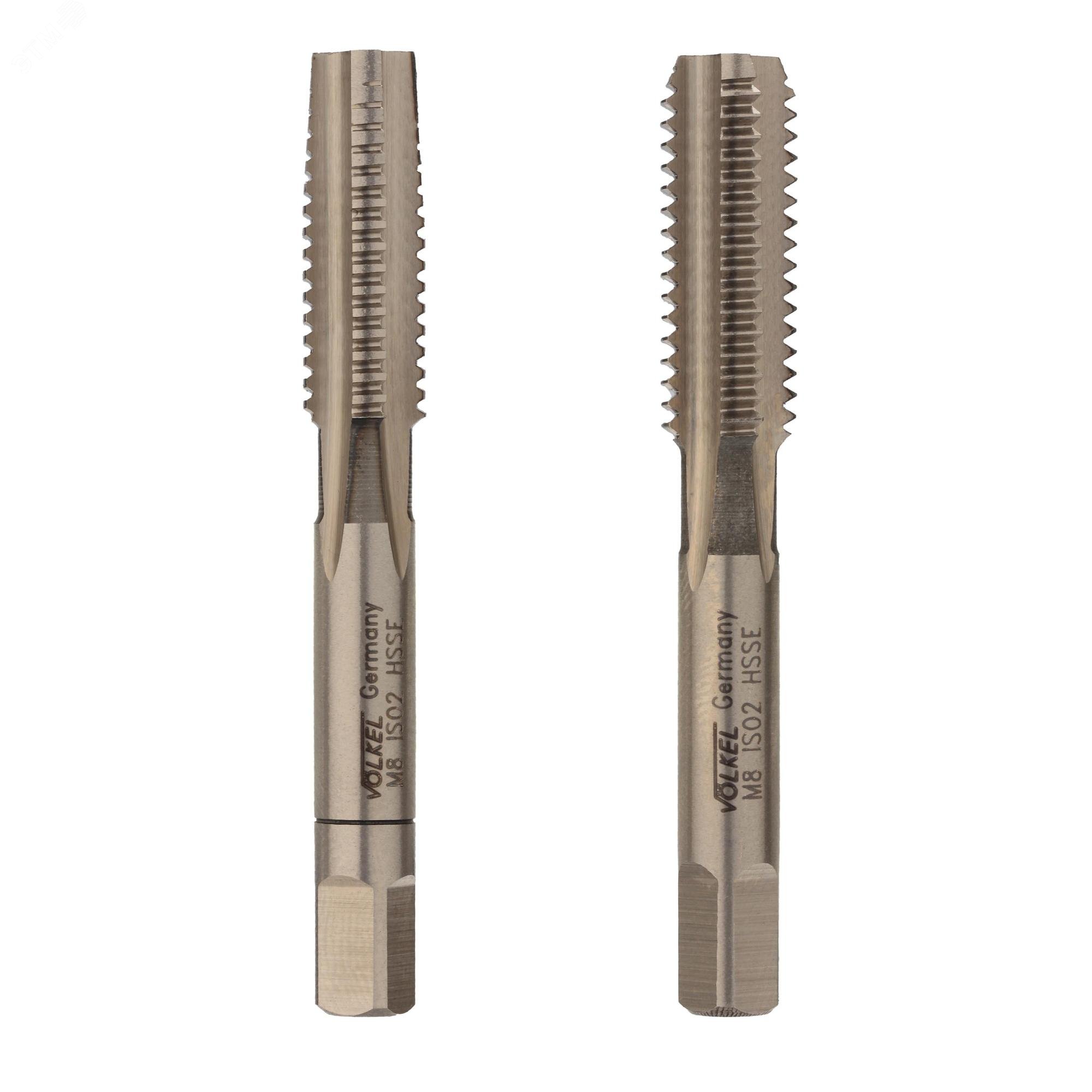 Изображение товара Набор метчиков 2шт М8х1,25 DIN352 6h HSSE (комплект)