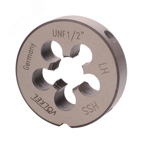 Изображение товара "Плашка левая UNF 1/2""-20 HSS DIN22568 2A 38x10мм " (шт)