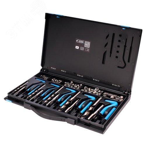 Изображение товара Набор для восстановления резьбы VC81 М5-М12 130пр (набор)