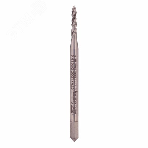 Изображение товара Метчик машинный винтовой М1,8х0,35 DIN371 HSSE 6h C/2-3P R35 40мм a=2,1 (шт)