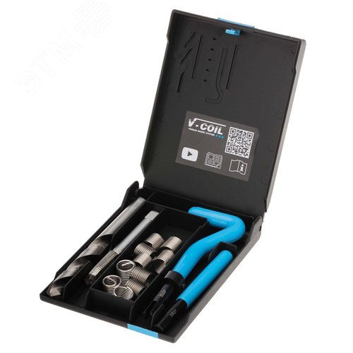 Изображение товара Набор для восстановления резьбы М12х1,75 14пр (шт)