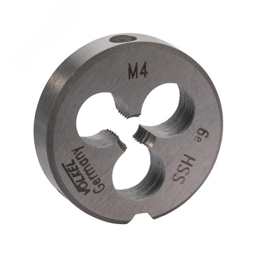 Изображение товара Плашка М4х0,7 DINEN22568 HSS 6e 20х5мм (шт)