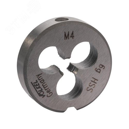 Изображение товара Плашка М4х0,7 DINEN22568 HSS 6g 20х5мм (шт)