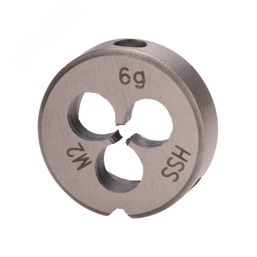 Изображение товара Плашка М2х0,4 HSS DIN22568 6g 16х5мм (шт)