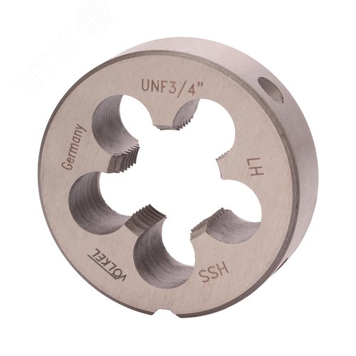 Изображение товара "Плашка левая UNF 3/4""-16 HSS DIN22568 2A 45x14мм " (шт)