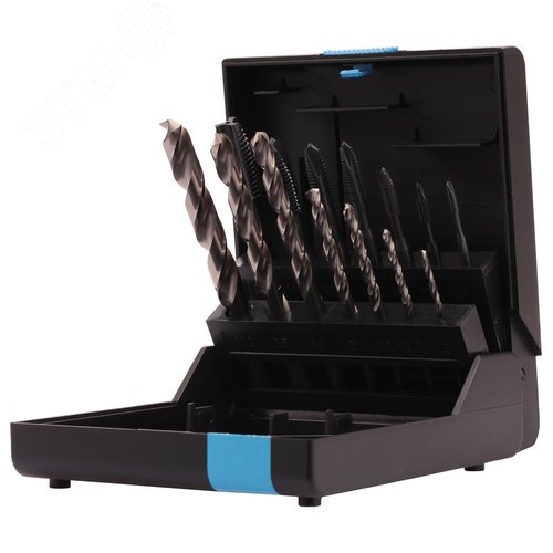 Изображение товара Набор машинных метчиков M3-M12 HSSE-VAP DIN371/376 14пр (набор)