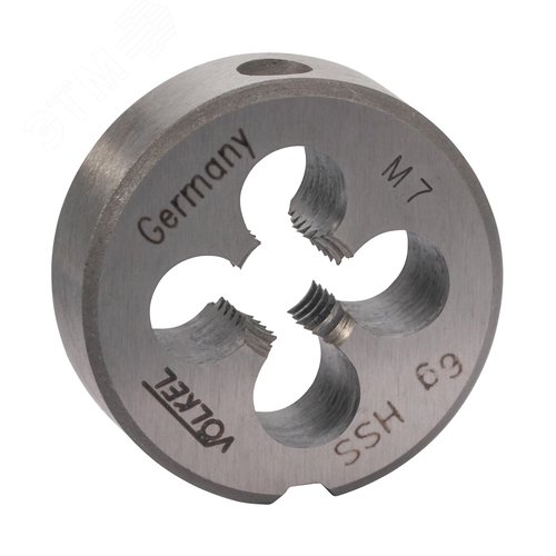 Изображение товара Плашка М7х1,0 DINEN22568 HSS 6g 25х9мм (шт)