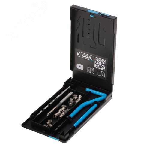 Изображение товара Набор для восстановления резьбы М6х1,0 24пр (набор)