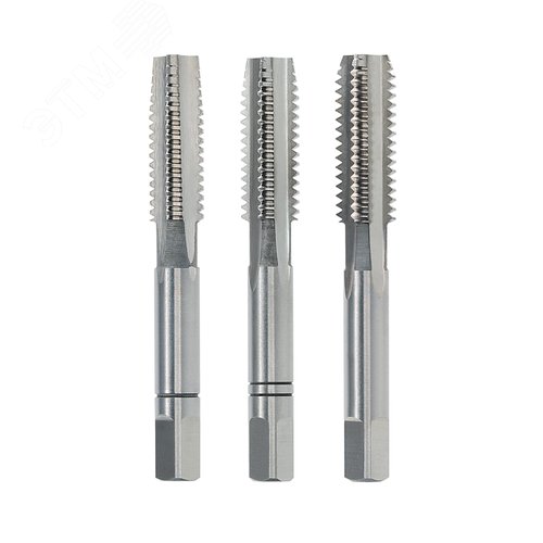 Изображение товара Набор левых метчиков М8х1,25 DIN352 HSS-G 6h (шт)