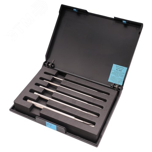 Изображение товара Набор метчиков удлиненных M4-M10 DIN371XL 150мм HSSE (набор)