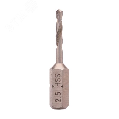 Изображение товара Сверло по металлу Hex-1/4 2,5x36/14мм h8 3xD H S-G118 (шт)