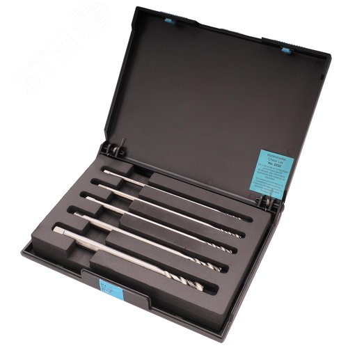 Изображение товара Набор метчиков удлиненных M4-M10 DIN371XL 150мм HSSE (набор)