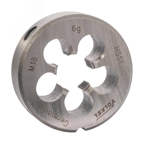 Изображение товара Плашка М18х2,5 DINEN22568 HSSE 6g 45х18мм (шт)