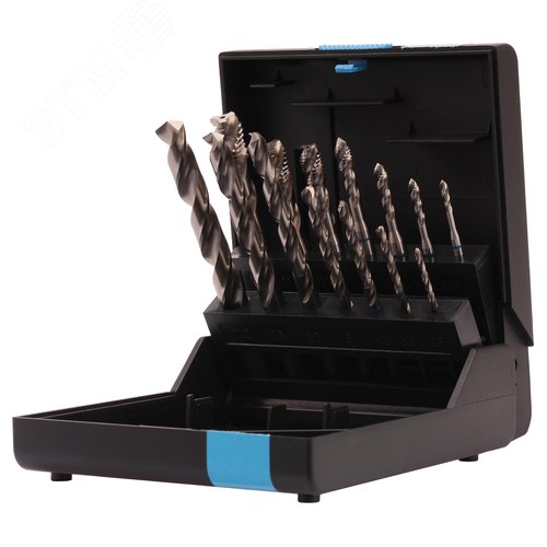 Изображение товара Набор машинных метчиков M3-M12 HSSE DIN371/376 14пр (набор)