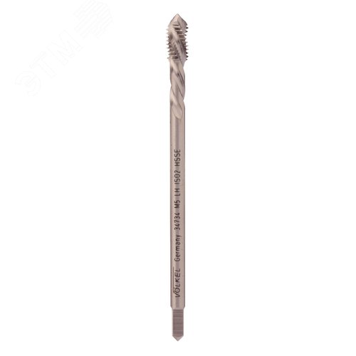 Изображение товара Метчик левый машинный М5х0,8 DIN376 6h HSSE (шт)